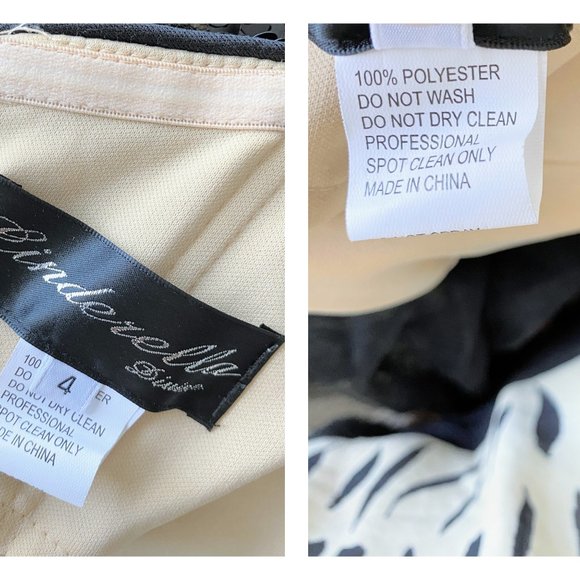 Black Beaded Evening Gown | Sexy Prom Dress | Cinderella Divine Dress | Size S - Picture 9 of 10